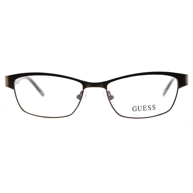Guess  049 Womens Cat-Eye Eyeglasses Brown 50mm