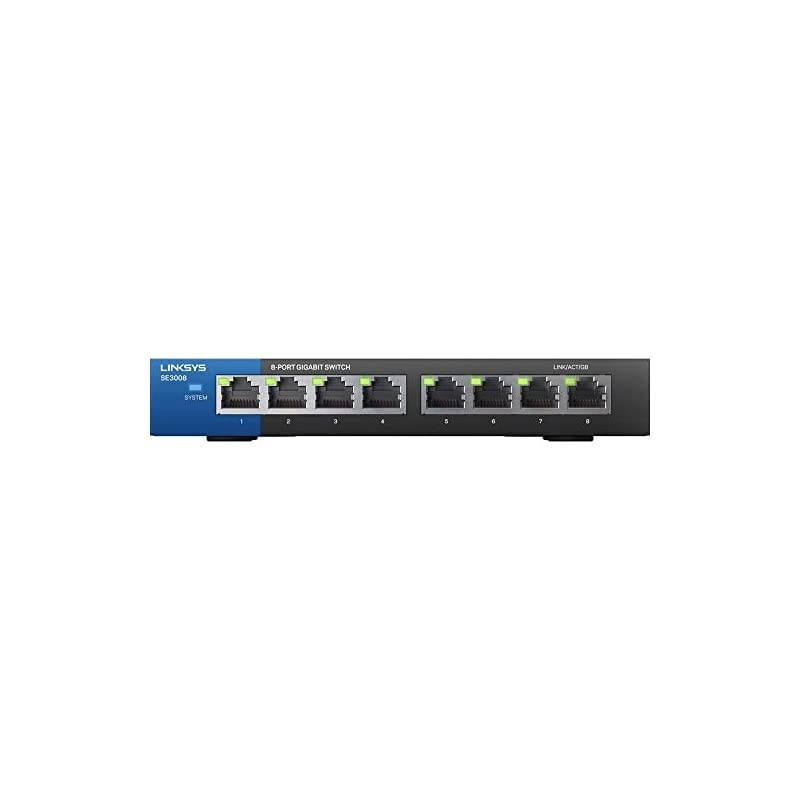 SE3008 8Port Metallic Gigabit SwitchWhite