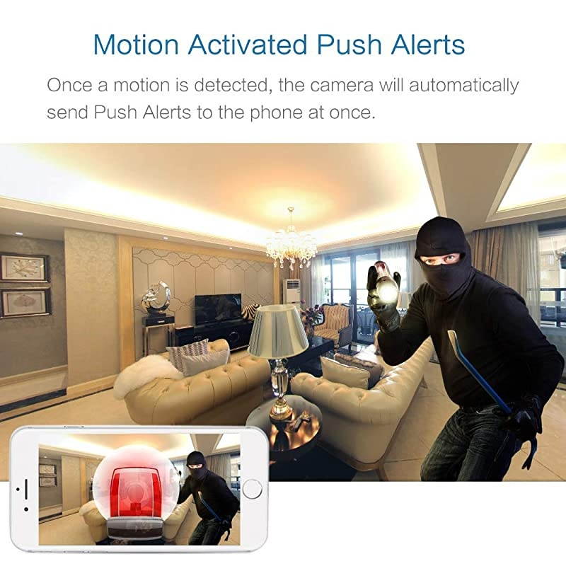 Hidden Security Cameras  Mini spy cam 1080P HD Wireless WiFi Remote View Tiny Home Surveillance Cameras Indoor Outdoor Video Recorder Smart Motion Detection