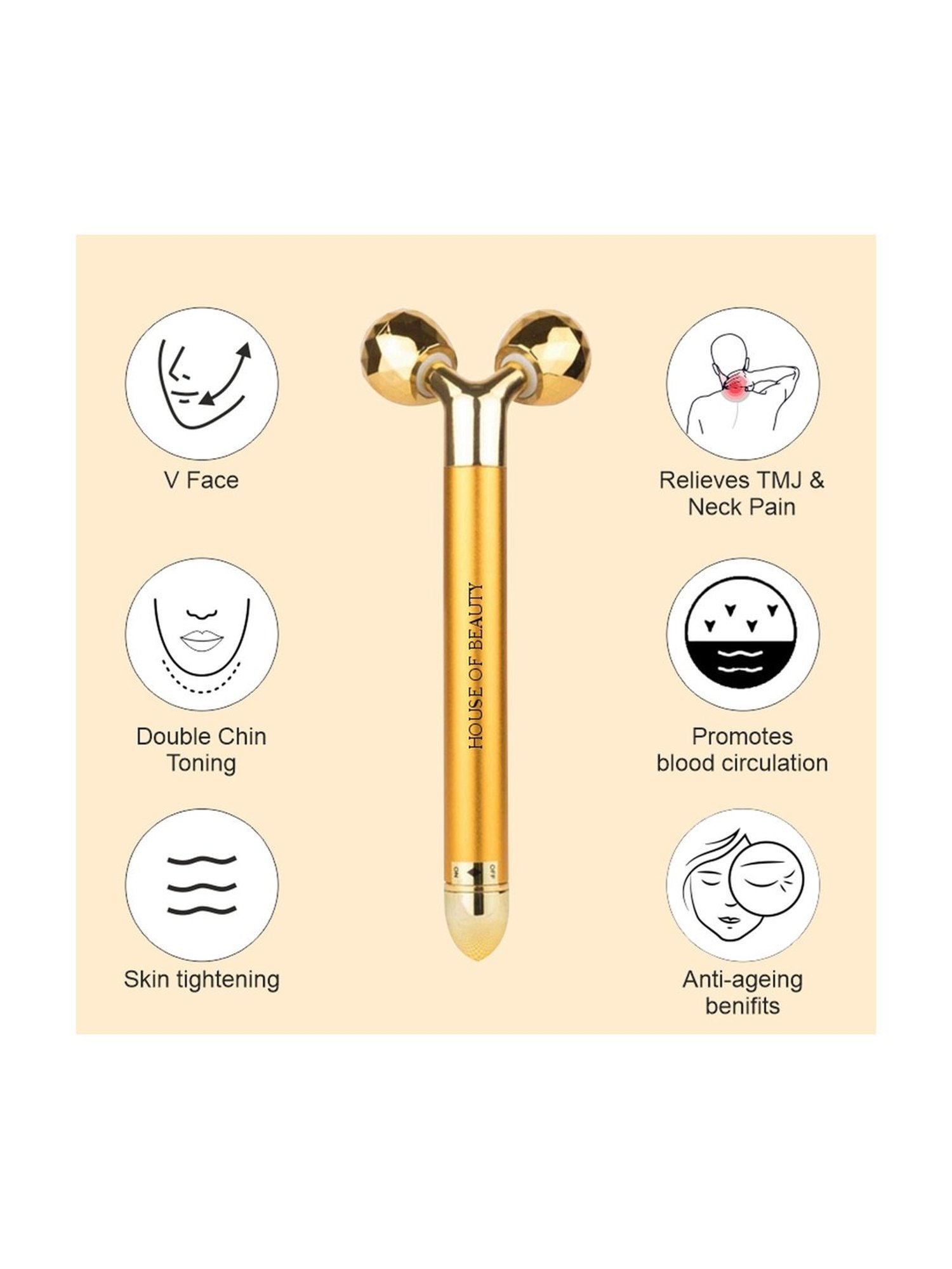 Bronson Professional 2-in-1 Soft Bristles Face Cleansing Brush (Color May Vary)