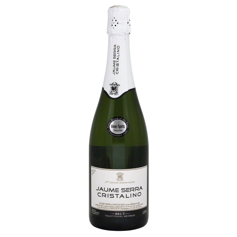 Jaume Serra Cristalino Brut Cava Sparkling Wine - 750ml Bottle
