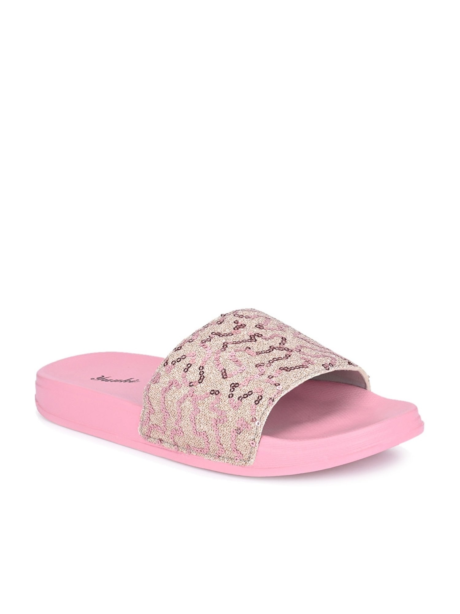 Yuuki Women's Pink Slides