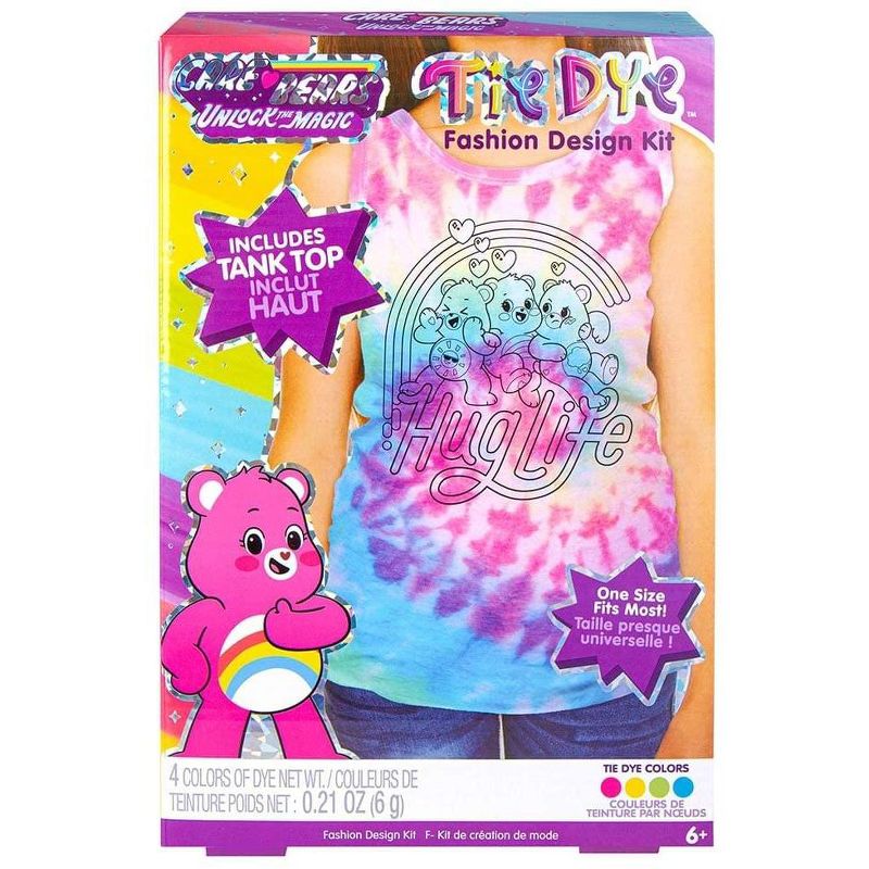 Fashion Angels Care Bears Tie Dye Tank Top Kit