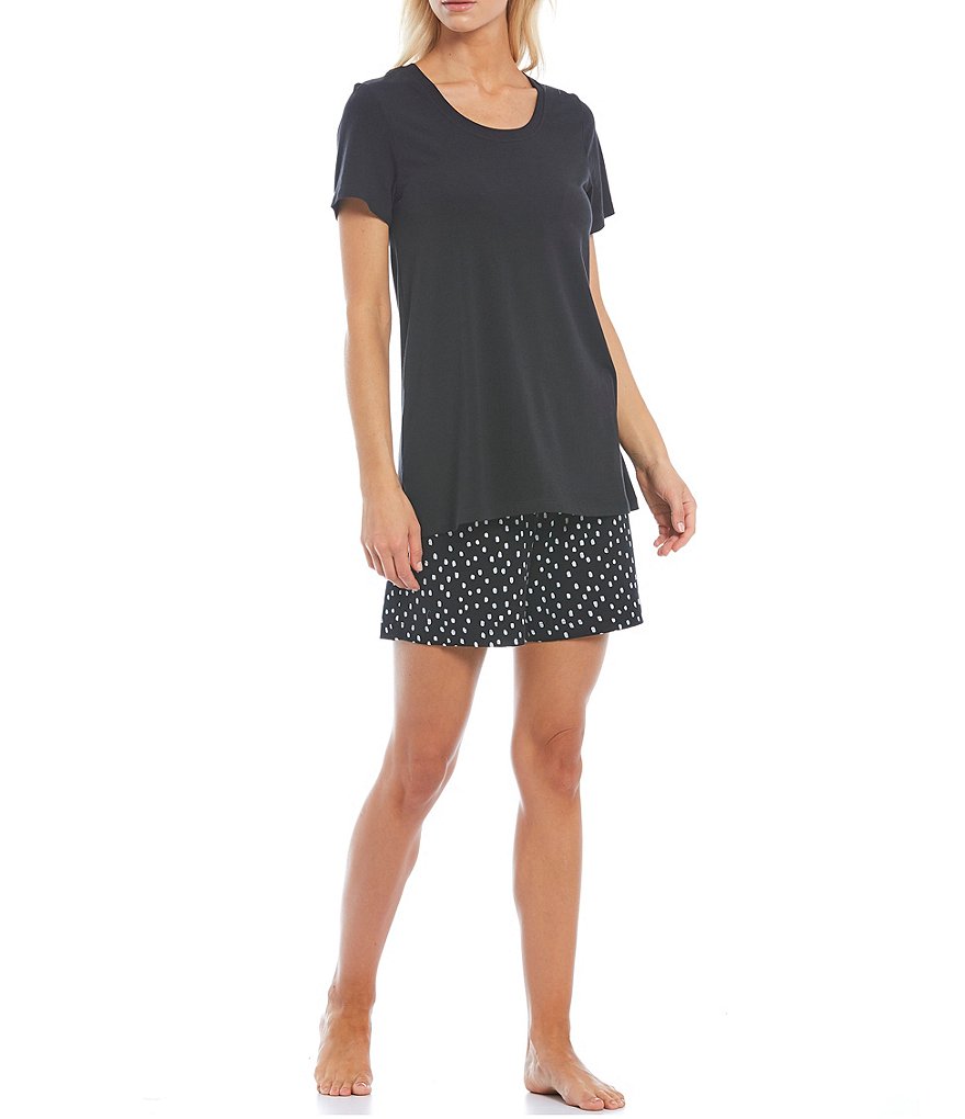 Peanuts Plus Snoopy Print Knit Coordinating Sleep Tee