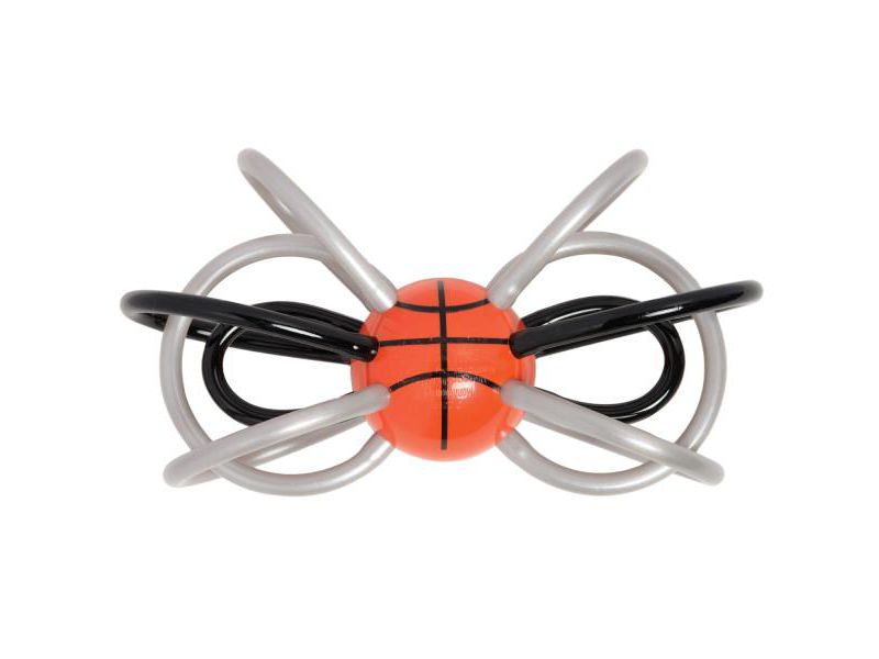 Manhattan Toy Company San Antonio Spurs Winkel Rattle and Teether Officially Licensed NBA Baby Toy