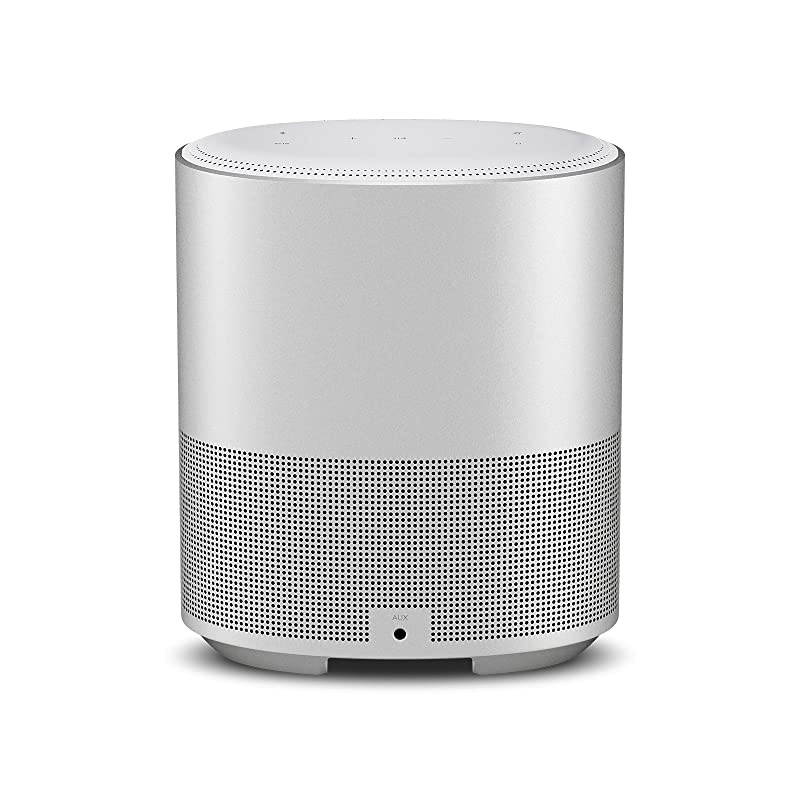 Home Speaker 500: Smart Bluetooth Speaker with Alexa Voice Control Built-in, Silver