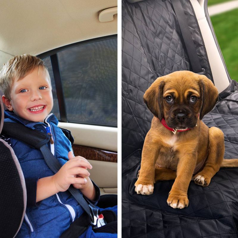 Wagan Small Easy Air Auto Screen and Road Ready Seat Protector Black