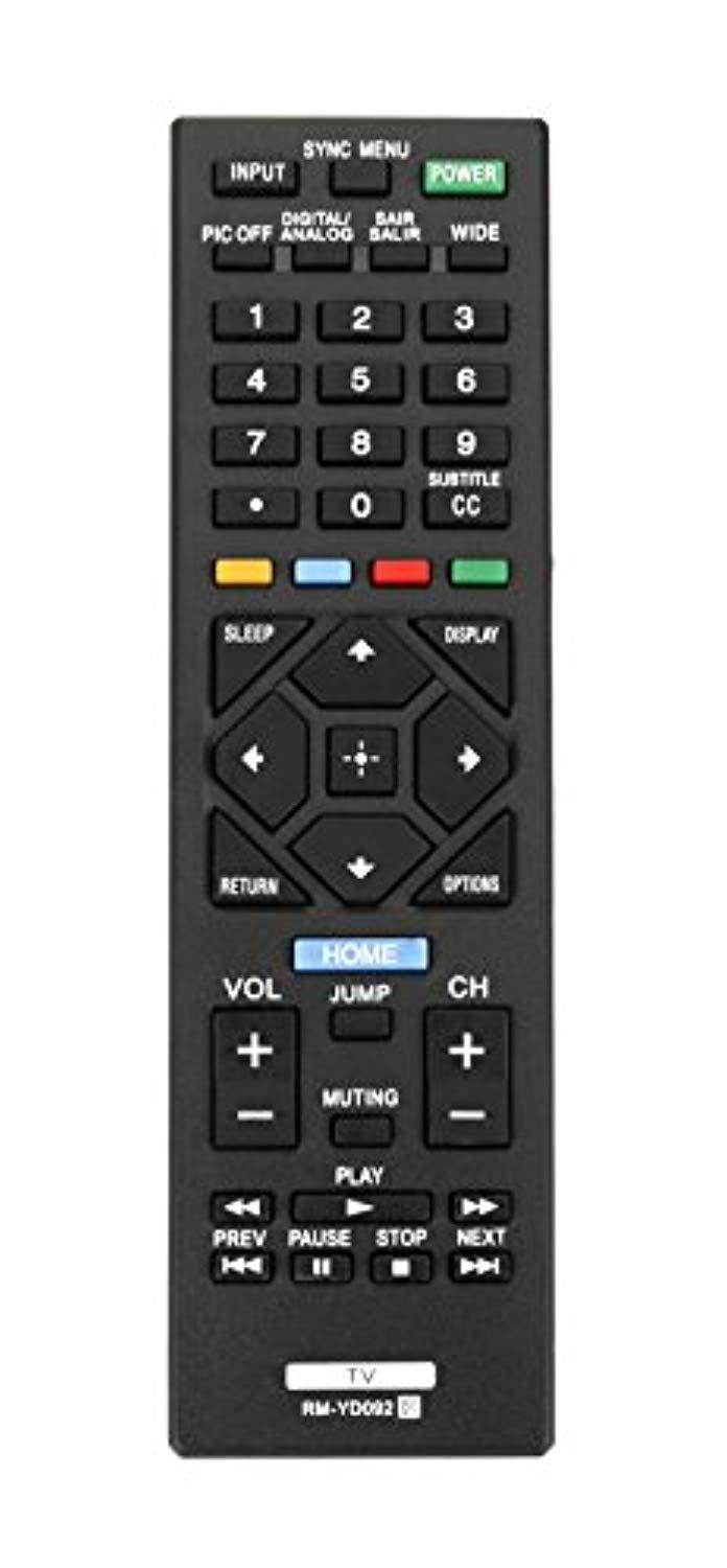 new rm-yd092 replace remote control fit for sony tv kdl-24r400a kdl-32r400a kdl-32r300b kdl-40r350b kdl-40r380b kdl-40r450 kdl-