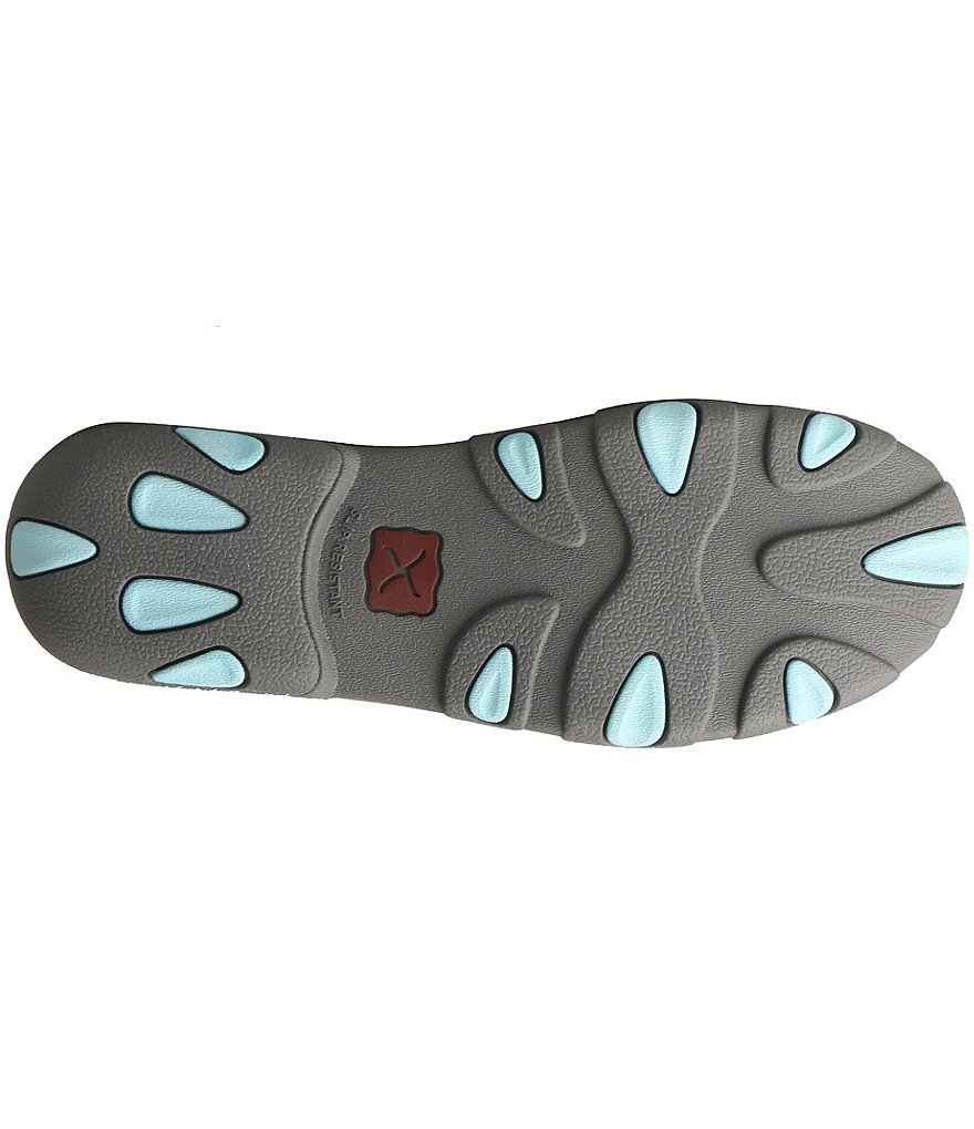 Twisted X Women's Leather Driving Moc Boat Shoes