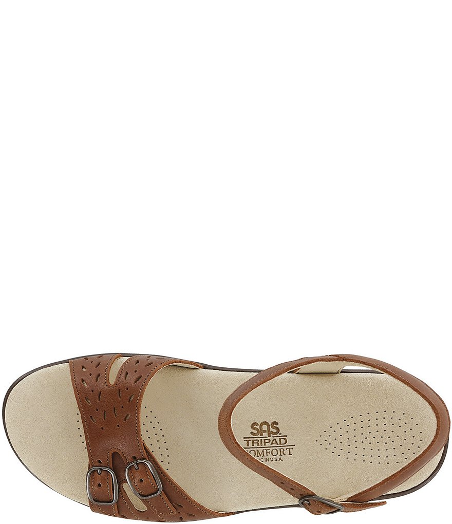 SAS Duo Leather Wedge Sandals