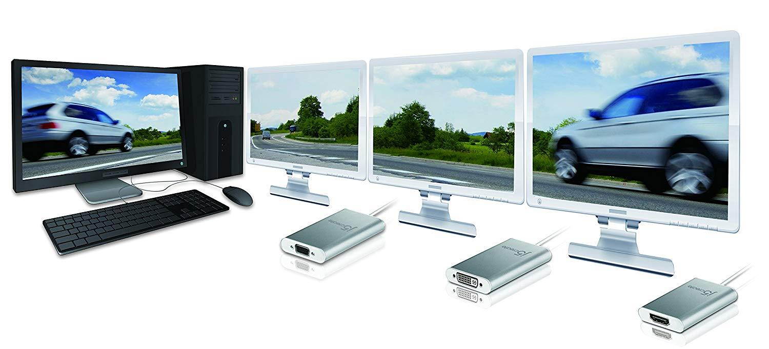 USB 2.0 VGA Display Adapter JUA210