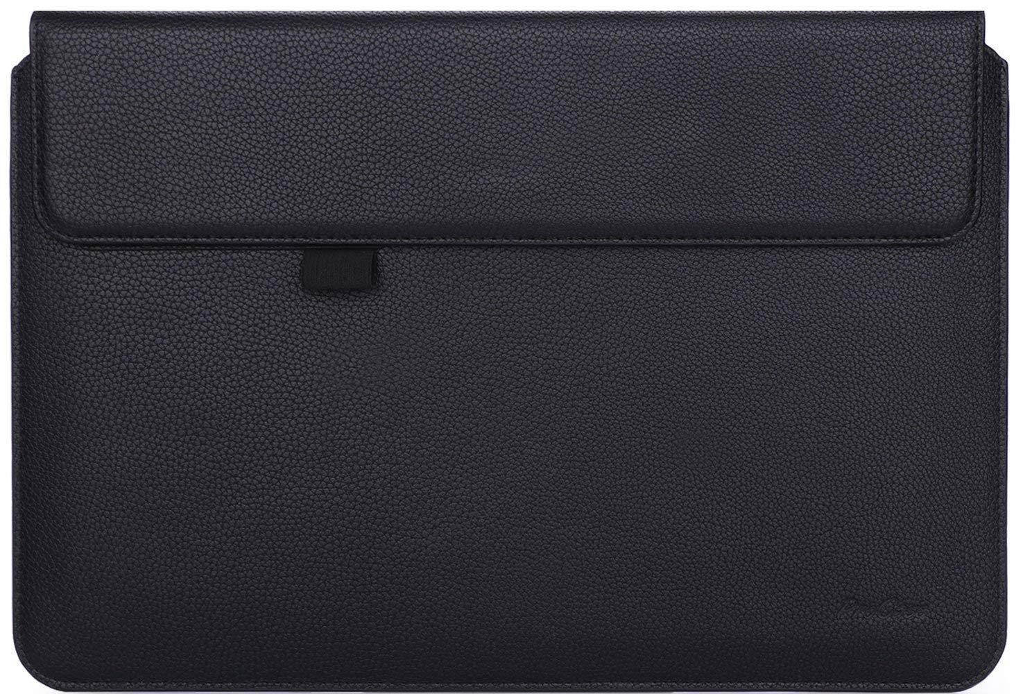 ProCase New Surface Pro Case/Surface Pro 4 3 Sleeve Case, 12 Inch Sleeve Bag Laptop Tablet Protective Cover for New Microsoft Surface Pro 2017 / Pro 4 3, Compatible with Type Cover Keyboard -Black