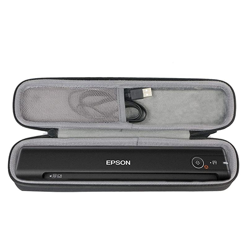 Hard Travel Case Replacement for Epson Workforce ES-50 ES-60W DS-70 DS-80 Portable Sheet-fed Document Scanner