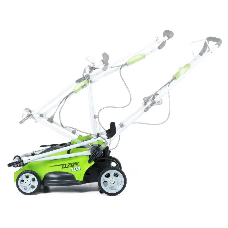 Sun Joe 14" 28 Volts Cordless Lawn Mower - Green