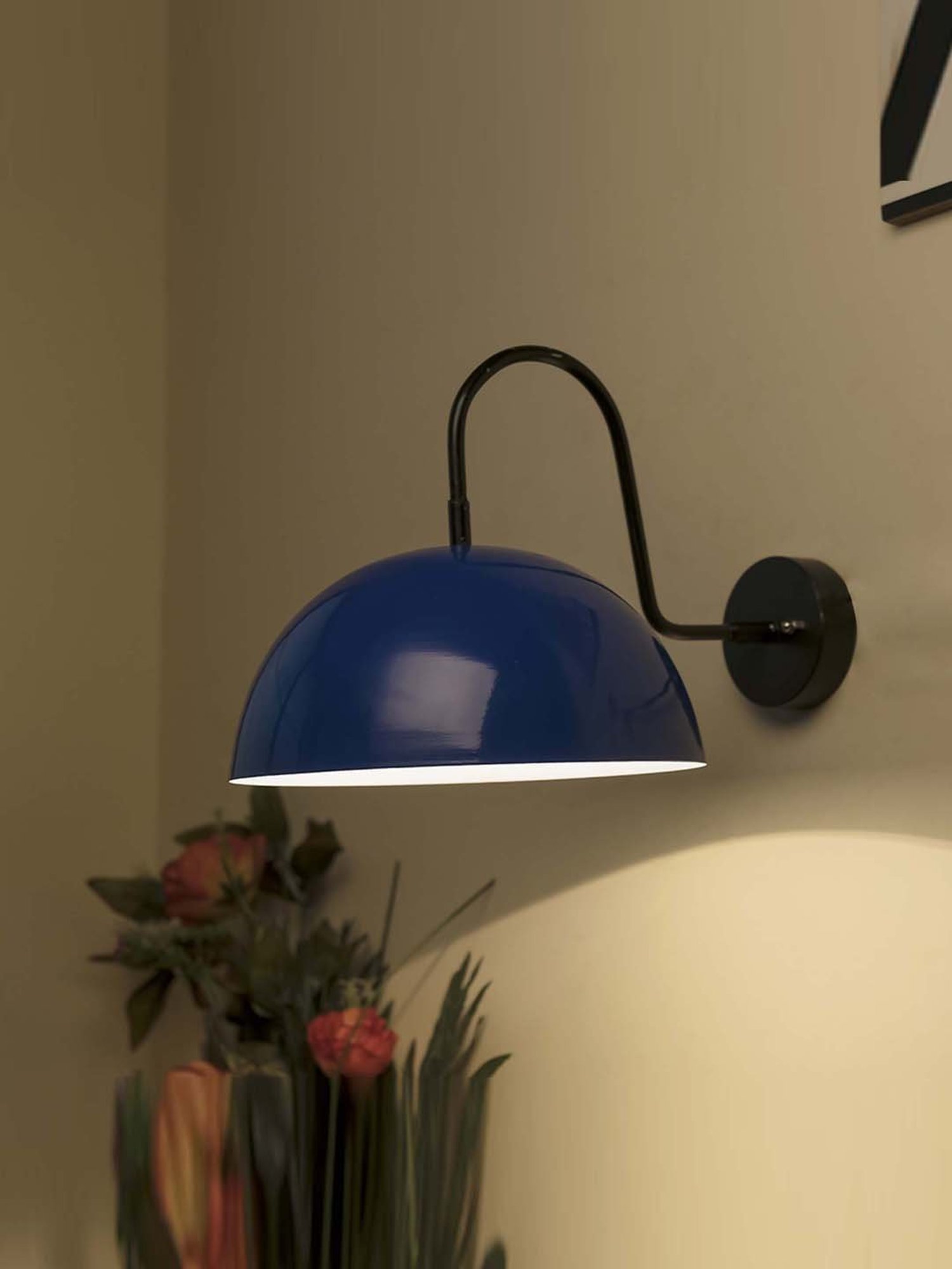 Homesake Blue Pendant Wall Lamp - Set of 1