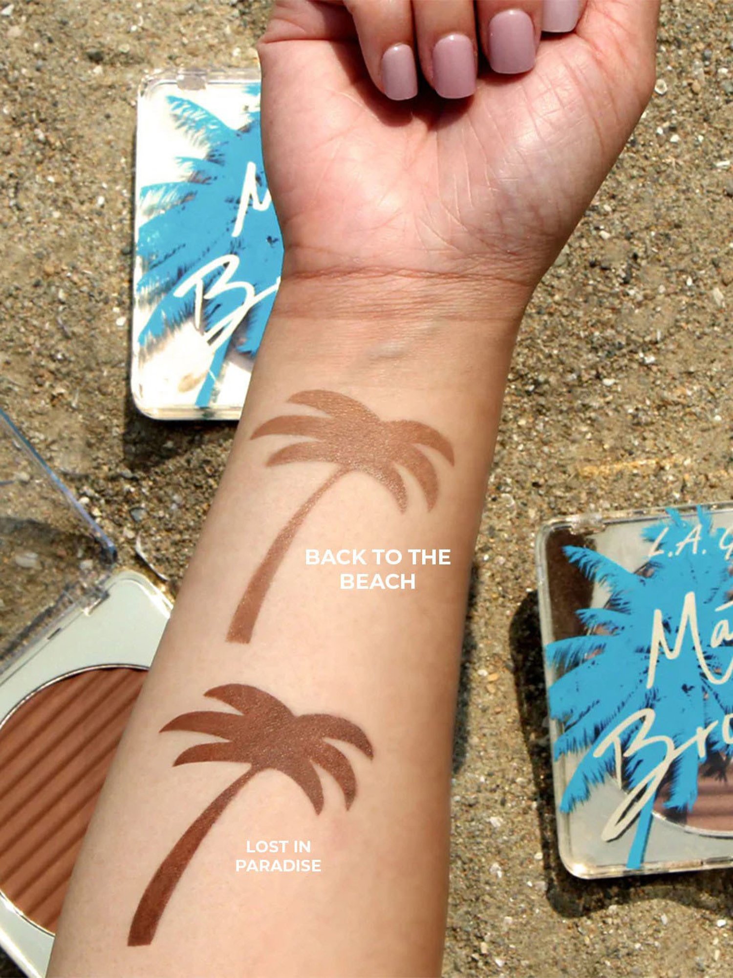 L.A. Girl Matte Bronzer Back To The Beach - 15 gm