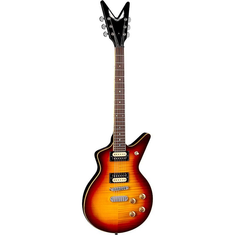 Dean Cadi 1980 Flame Maple Electric Guitar Transparent Cherry Burst