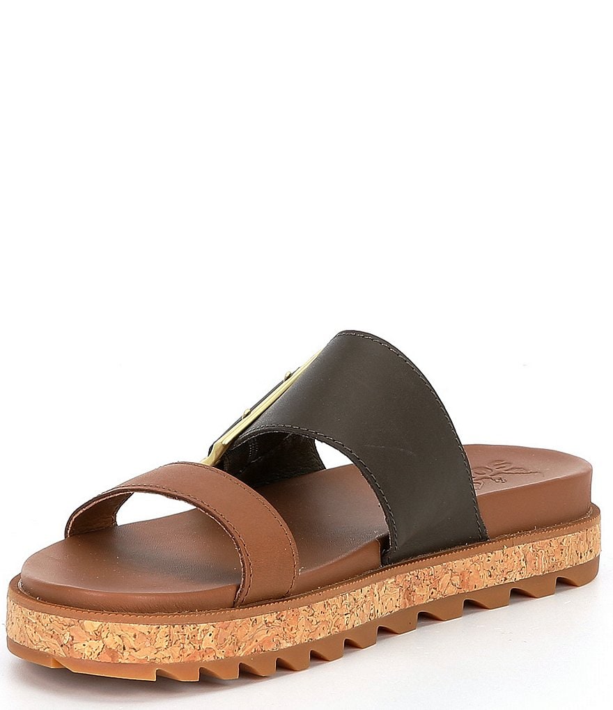 Sorel Roaming Colorblock Slide 2 Band Sandals