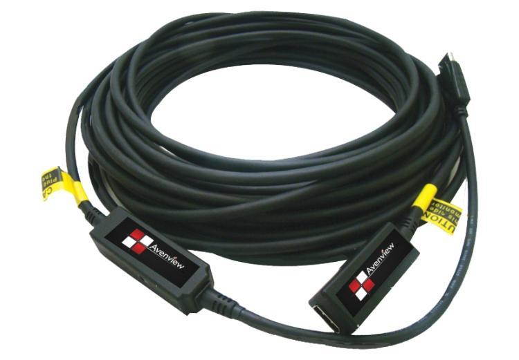 Display Port Fiber Optic Cable - 50M (165Ft)