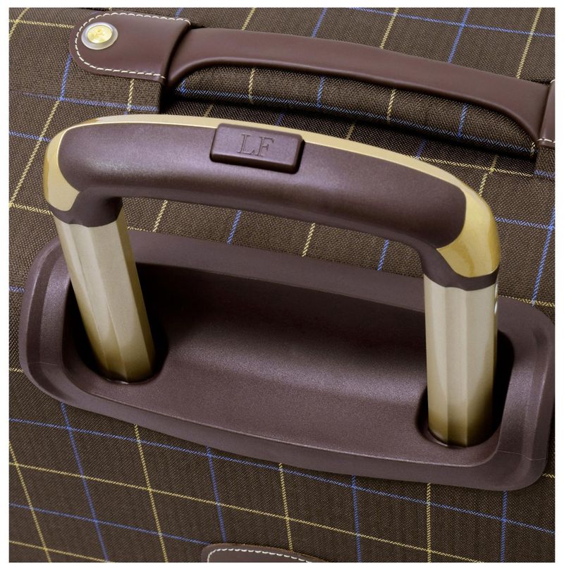 American Tourister 29'' Axion Checked Softside Suitcase - Black