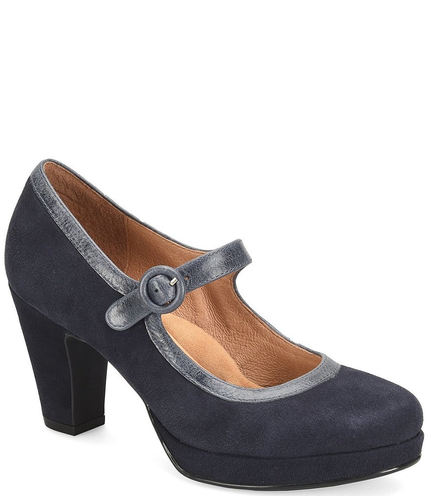 Sofft Grayling Suede Mary Jane Pumps