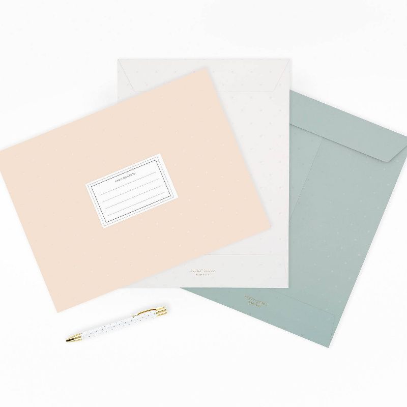 3pk Document Envelope Letter Size - Sugar Paper™