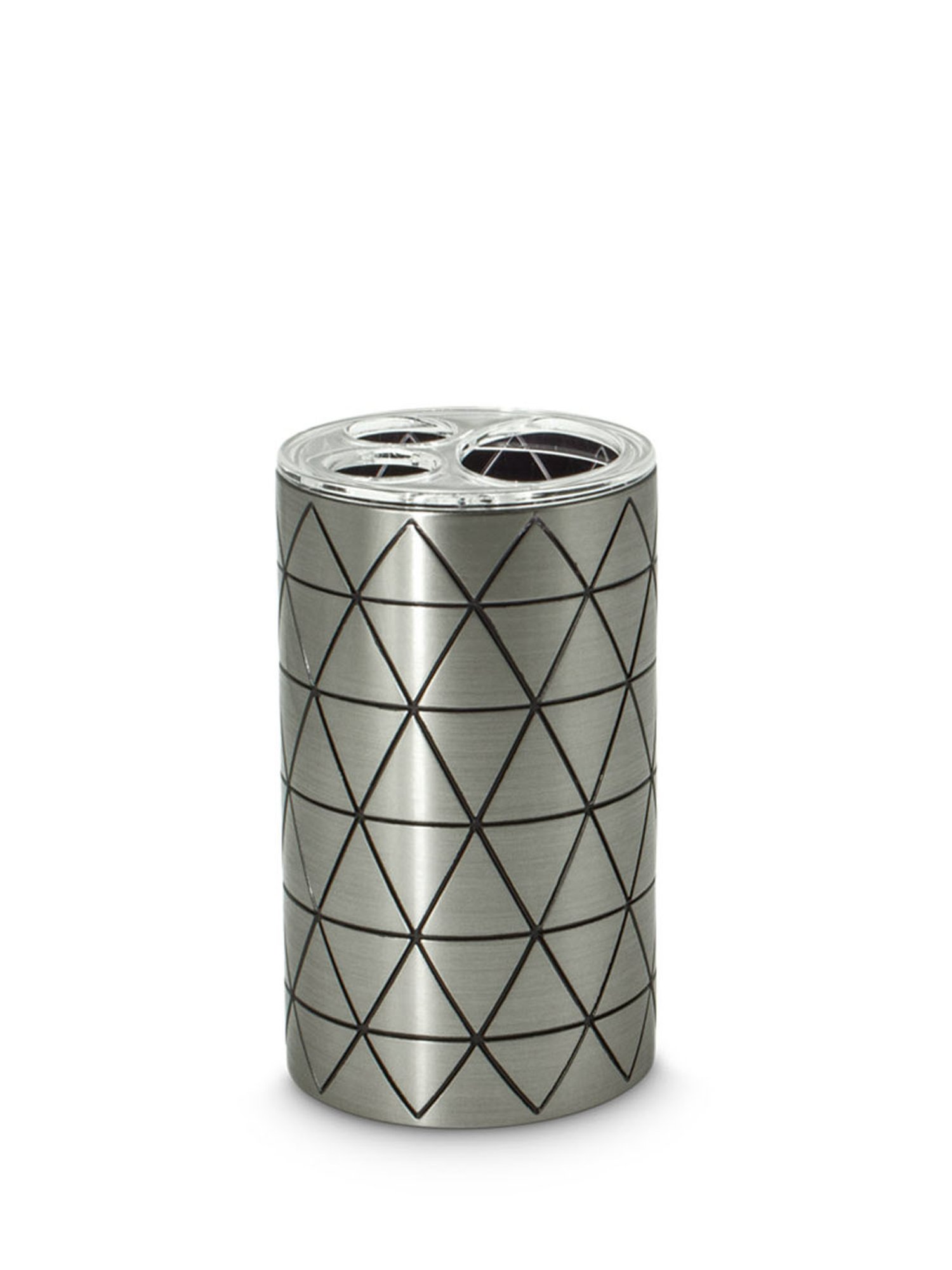 Freelance Silver Polyresin Set of 4 Bathroom Accessories