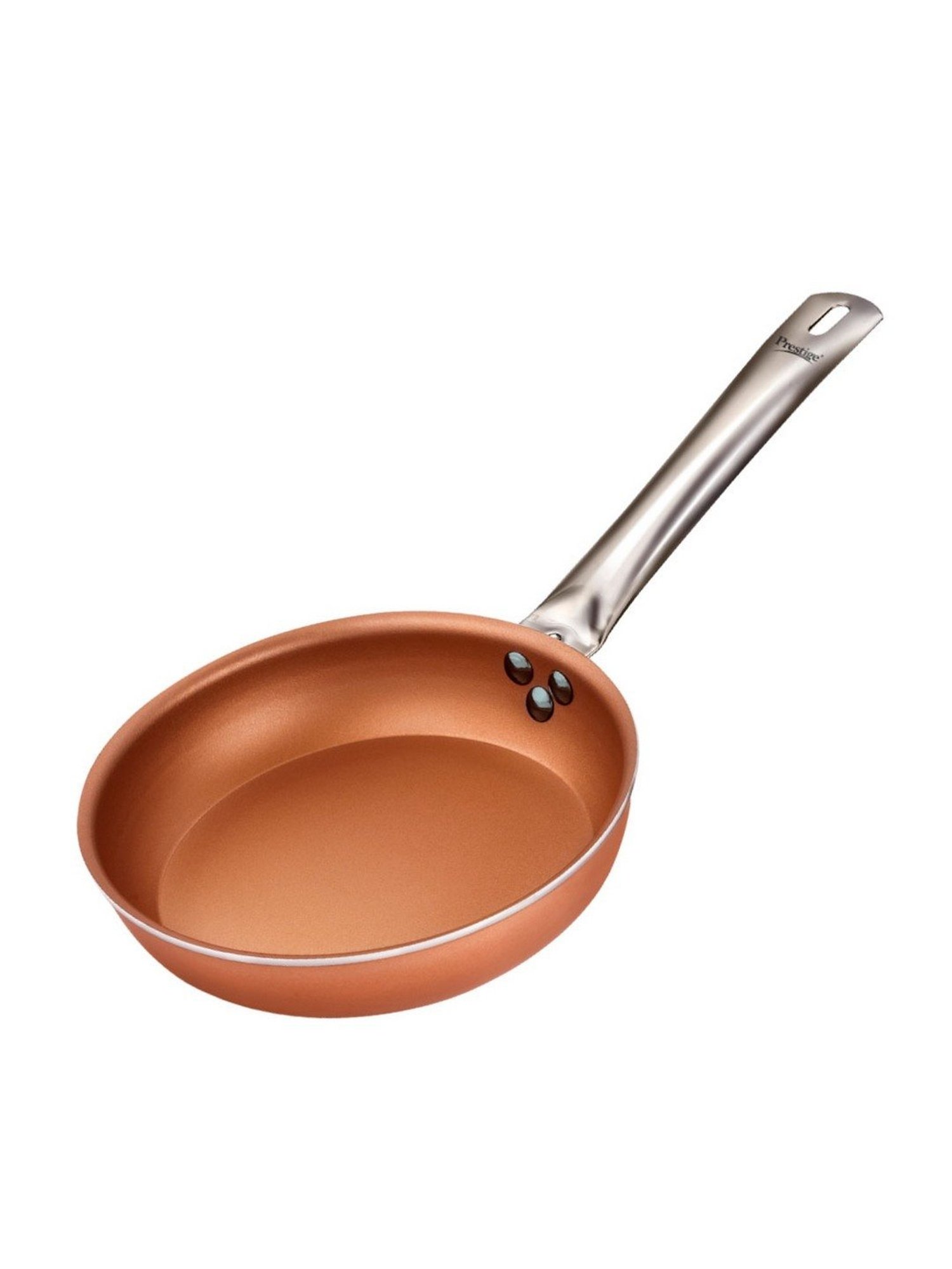 Prestige Cuprus Copper Aluminium Gas and Induction Compatible Non-Stick Fry Pan