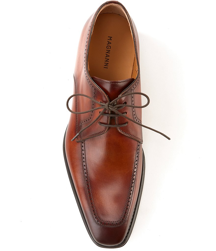 Magnanni Men's Kingston Apron Toe Oxfords