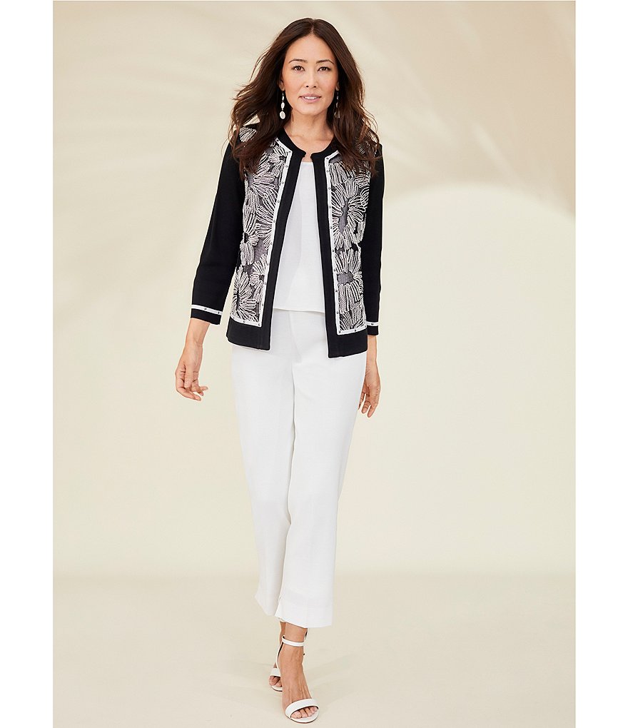 Ming Wang Scoop Neck Sleeveless Washable Tank