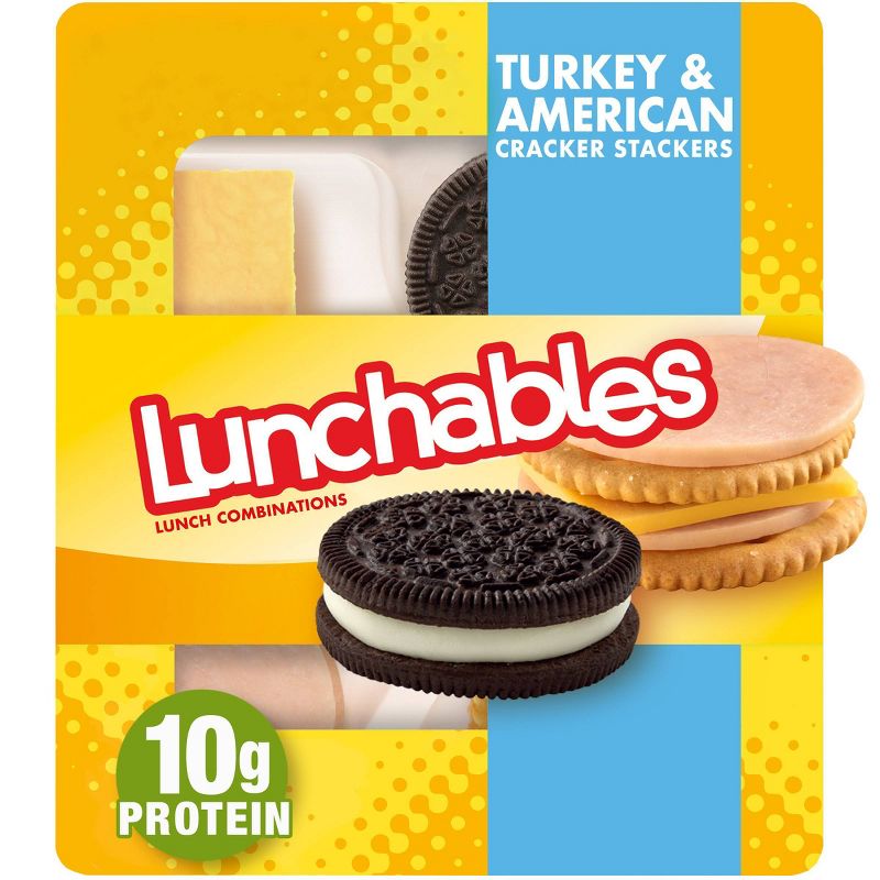 Oscar Mayer Lunchables Turkey & American Cracker Stackers - 3.4oz