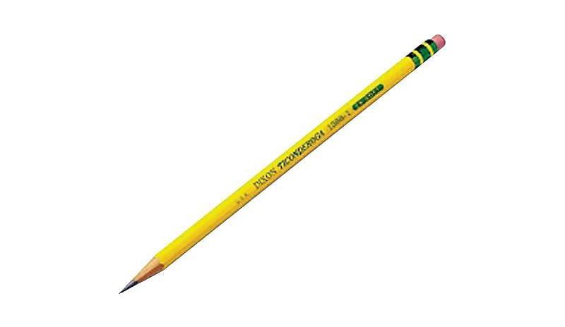 Dixon Woodcase Pencil HB #3 Yellow Dozen 13883