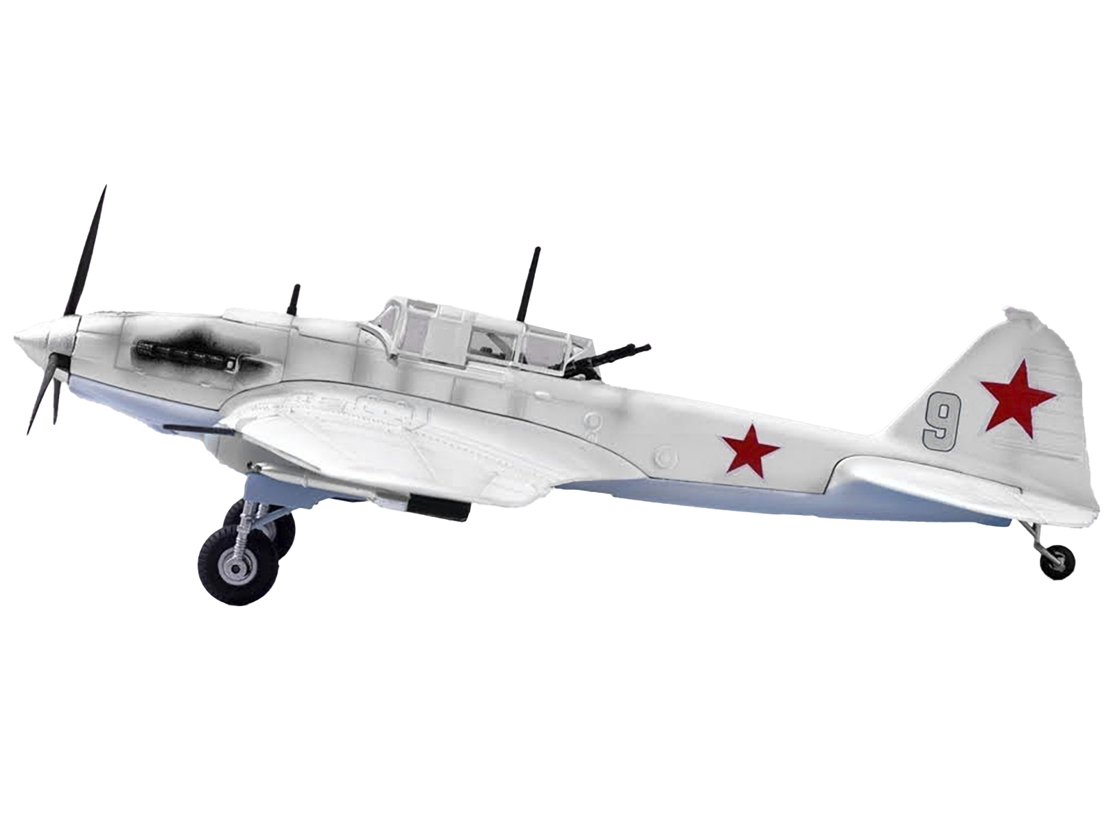 Ilyushin IL-10 Ground Attack Aircraft (USSR 1944) 1/72 Diecast Model by Warbirds of WWII