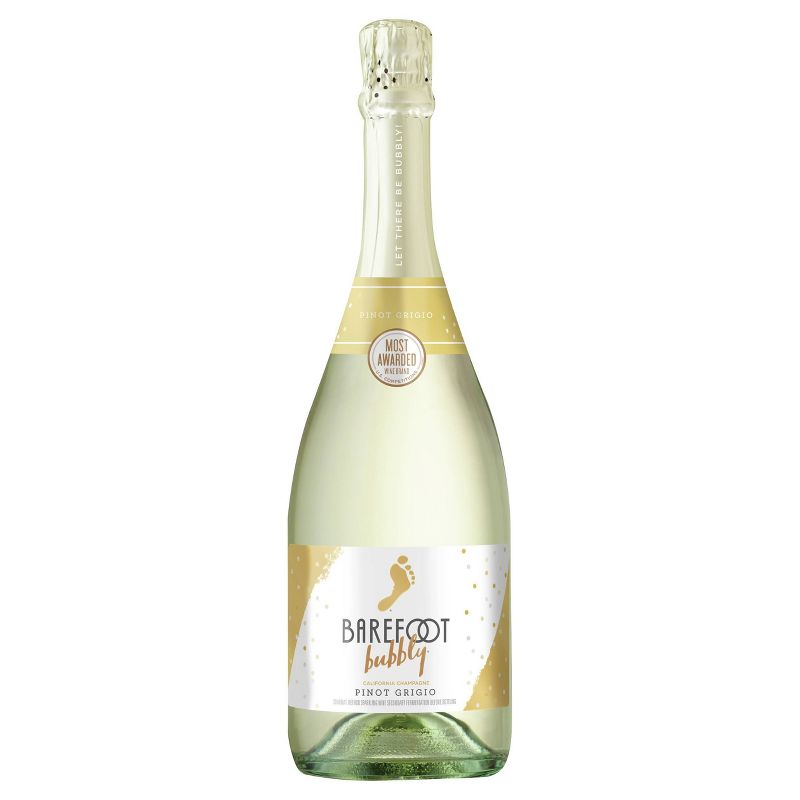 Barefoot Bubbly Pinot Grigio Sparkling Wine - 750ml Bottle