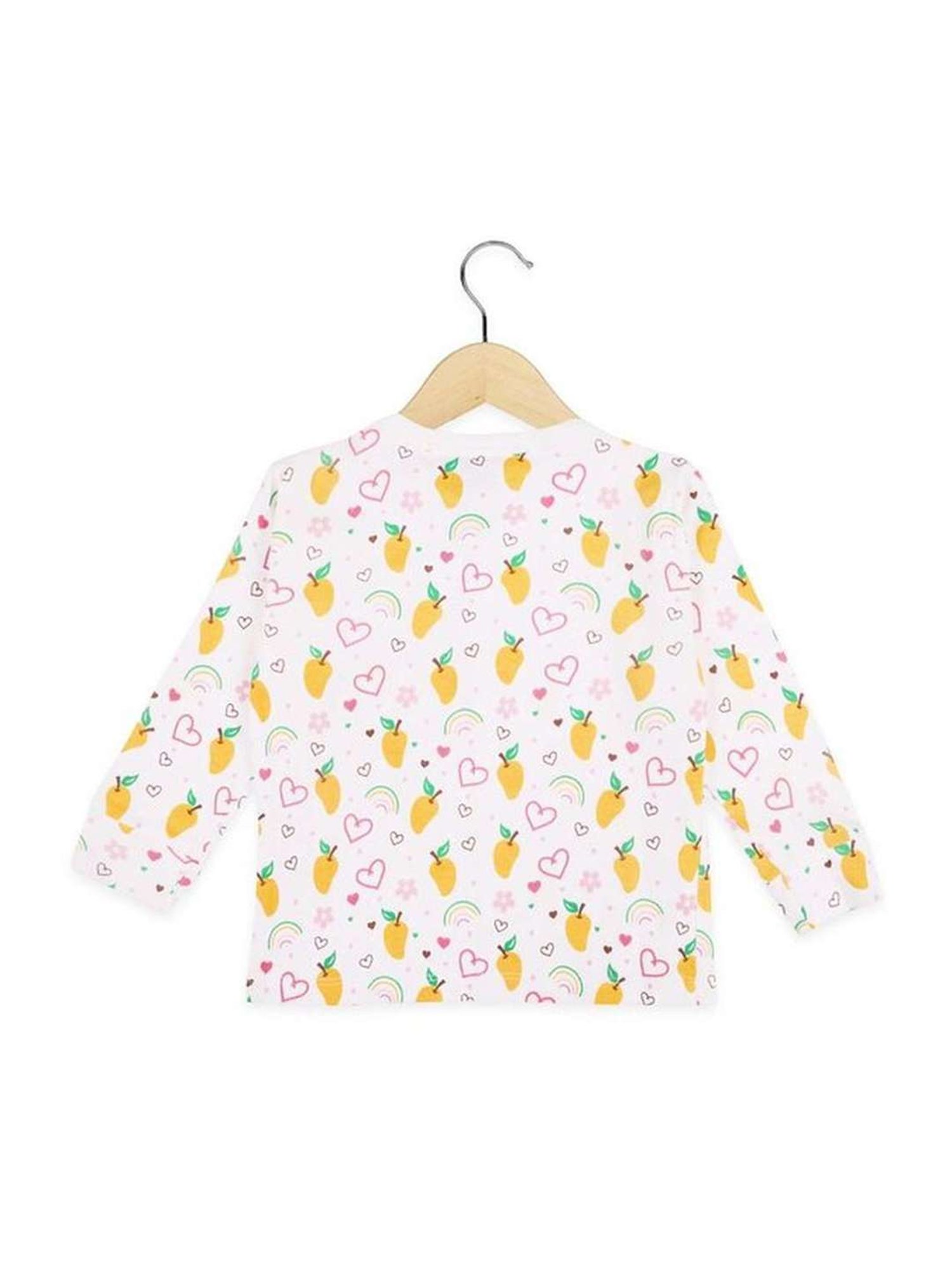 The Mom Store Boys Multicolor Cotton Printed Full Sleeves Top Set