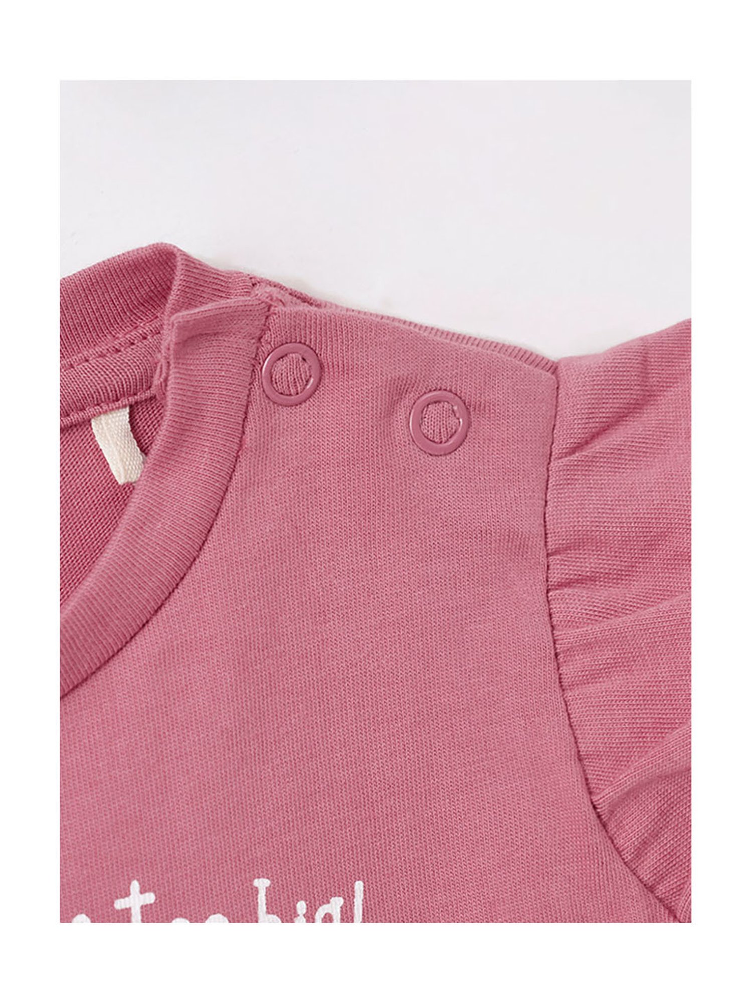 Ed-a-Mamma Baby Dusty Pink Graphic Print Top