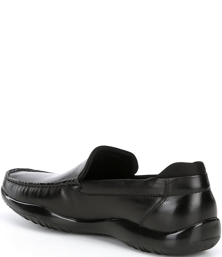 Kenneth Cole New York Men's Motion Flx Pebbled Leather Driver Loafers