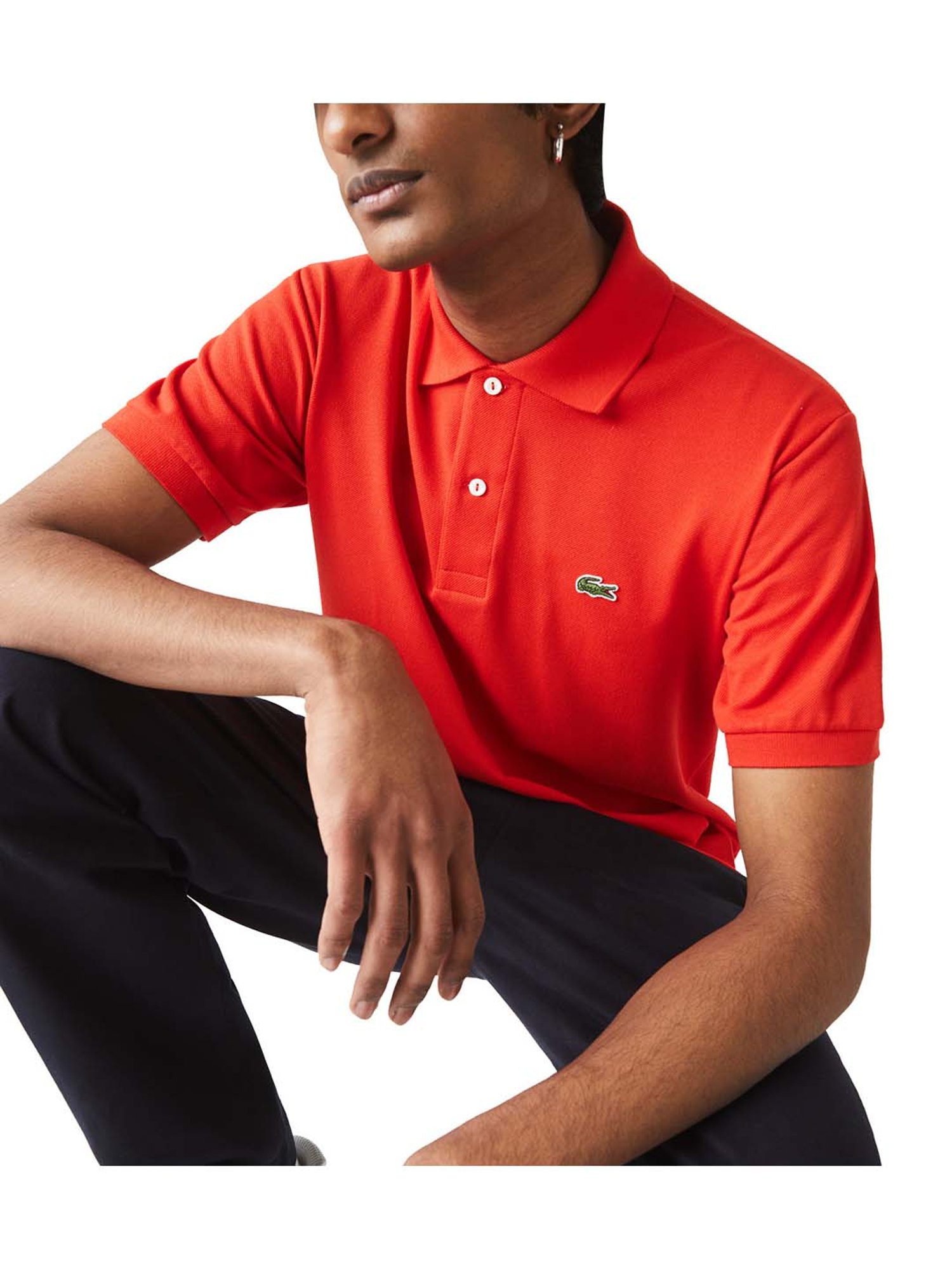 Lacoste Red L.12.12 Classic Fit Polo T-Shirt