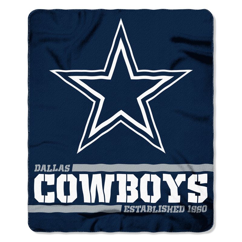 The Northwest Company Dallas Cowboys Fleece Throw , Blue