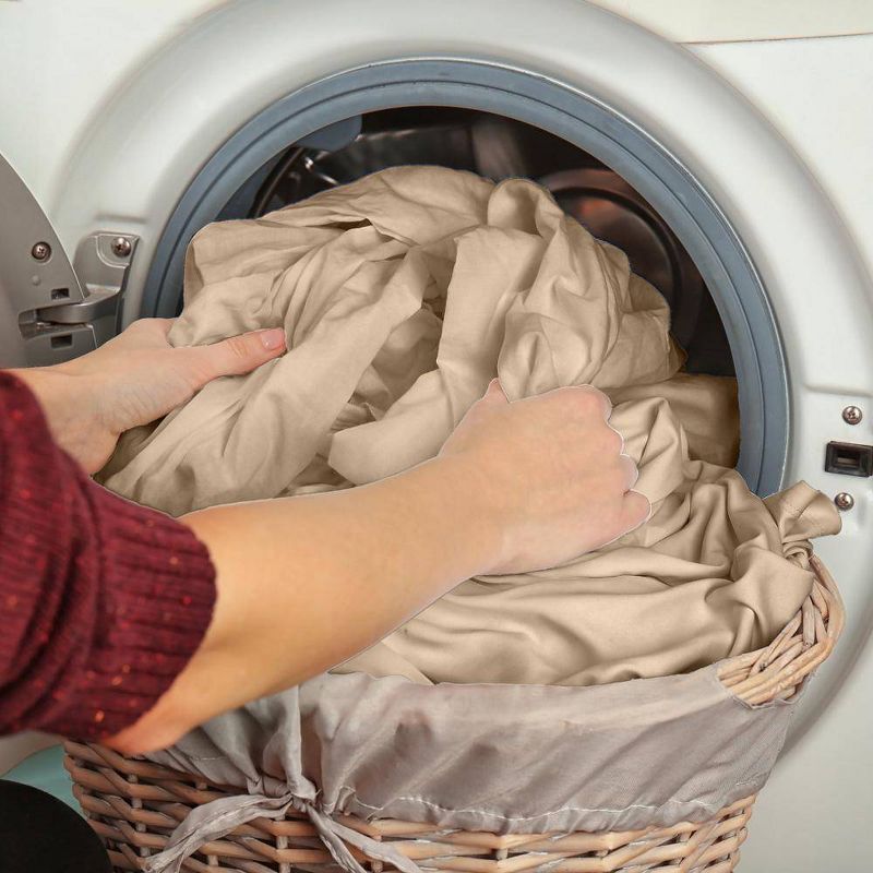 Camel Stretch Suede T-Loveseat Slipcover - Sure Fit