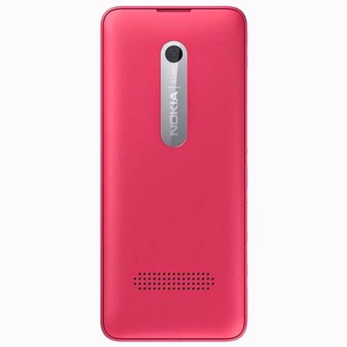 Nokia Asha 301 Dual-SIM 256MB ROM + 64MB RAM (GSM Only | No CDMA) Factory Unlocked 3G Cell-Phone (Red) - International Version