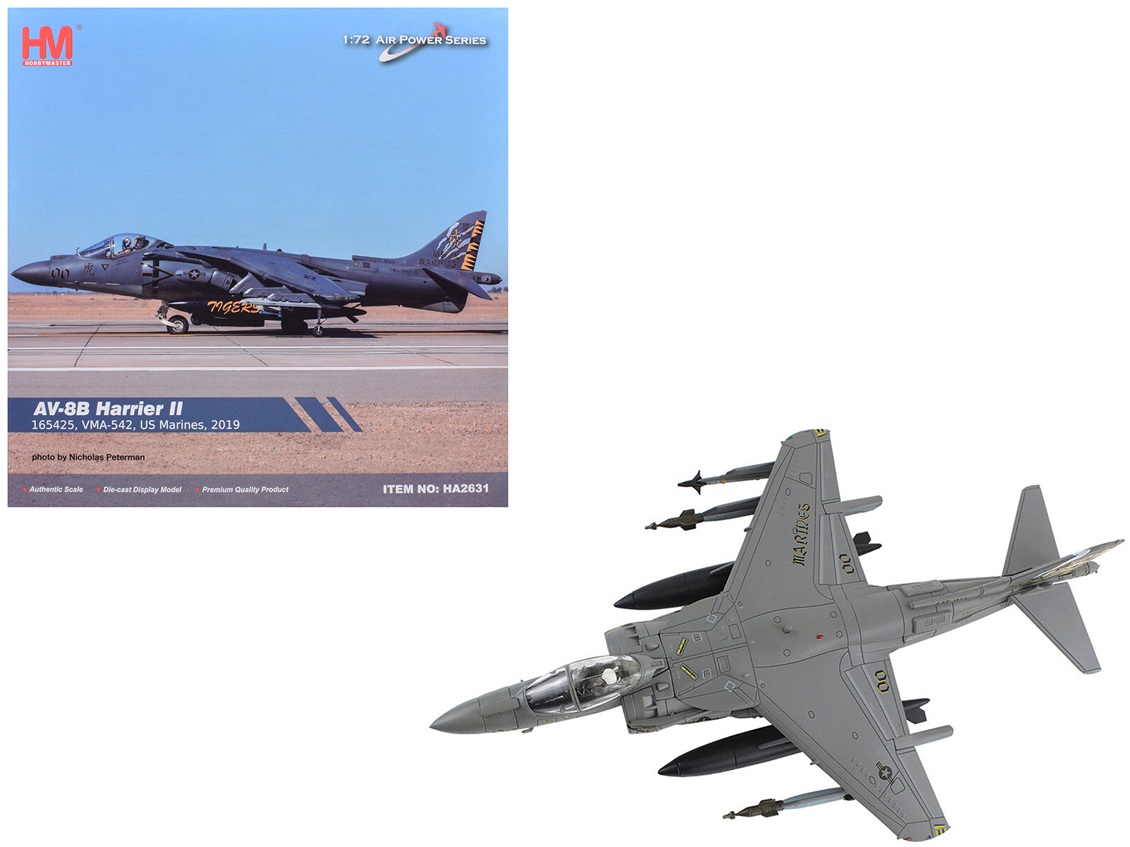 McDonnell Douglas F-4B Phantom II Fighter-Bomber Aircraft "VF-143 Pukin Dogs USS Constellation" (1967) United States Navy "Air Power Series" 1/72 Diecast Model by Hobby Master