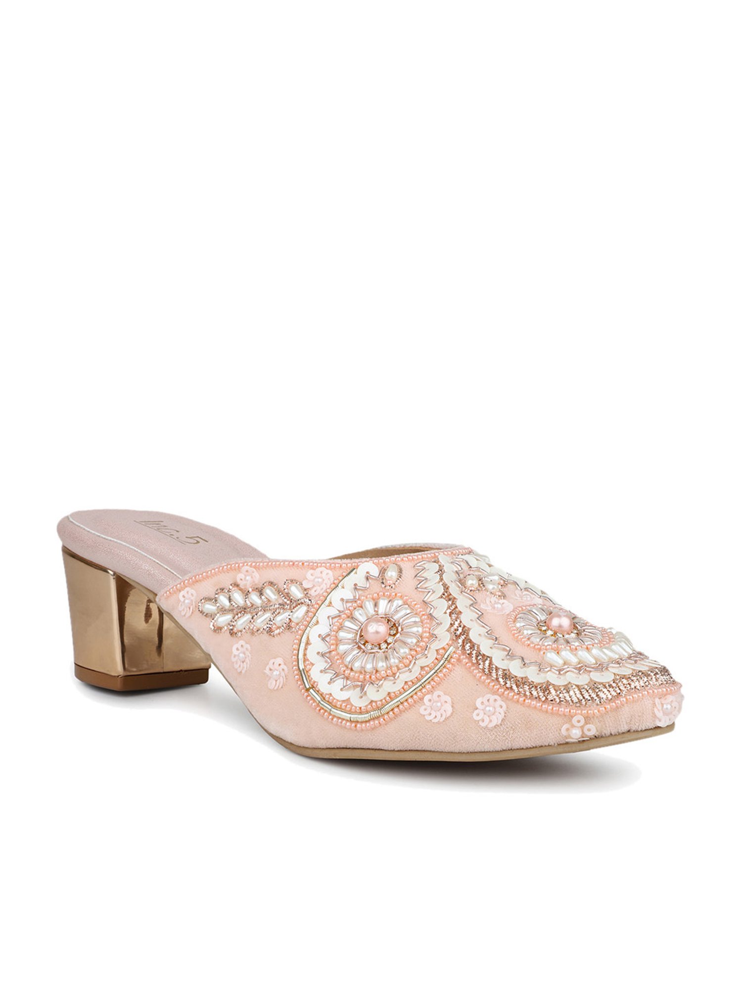 Inc.5 Women's Peach Mule Shoes