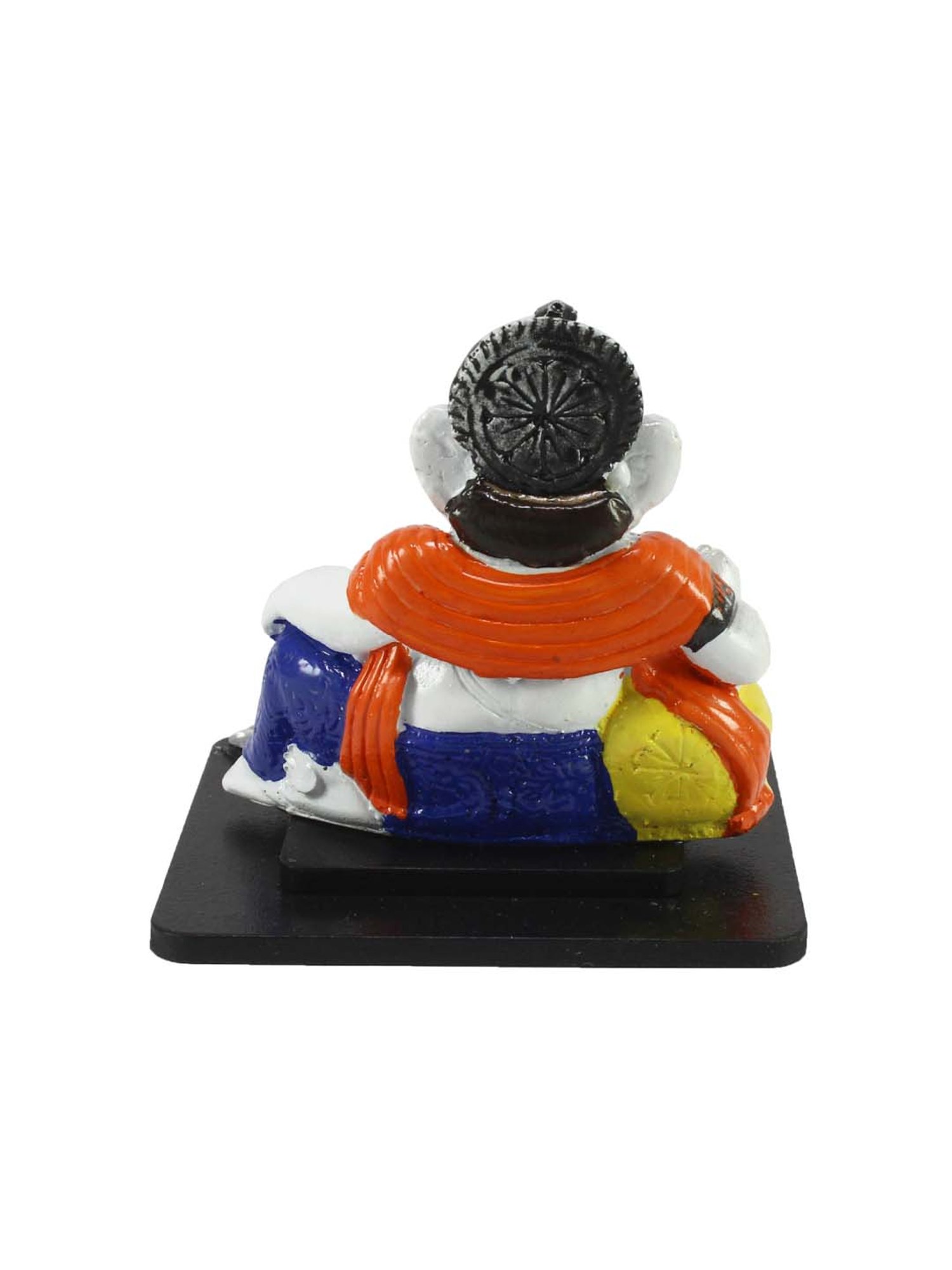 eCraftIndia Decorative Lord Ganesha Showpiece for Car Dashboard, Home Temple and Office Desks