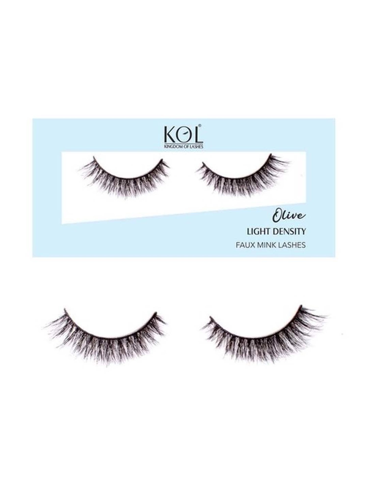 Kingdom Of Lashes Light Density Eyelashes Olive - 2 gm