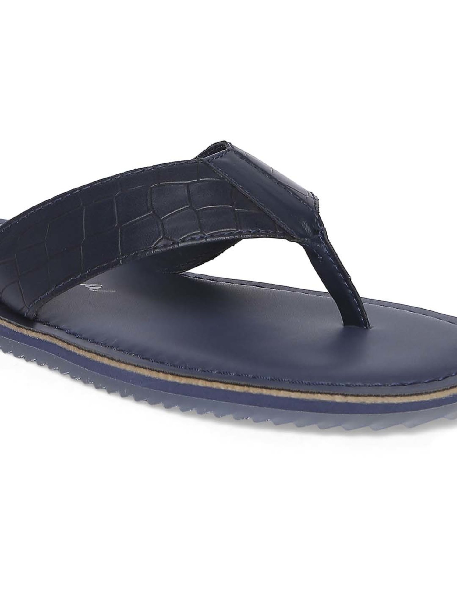 Aria Nica Kids Justin Navy Flip Flops