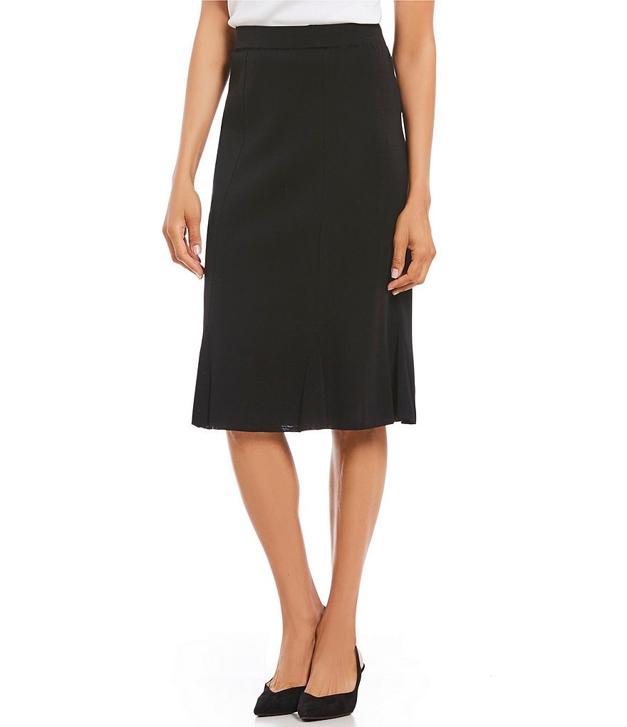 Misook Gored Washable Skirt