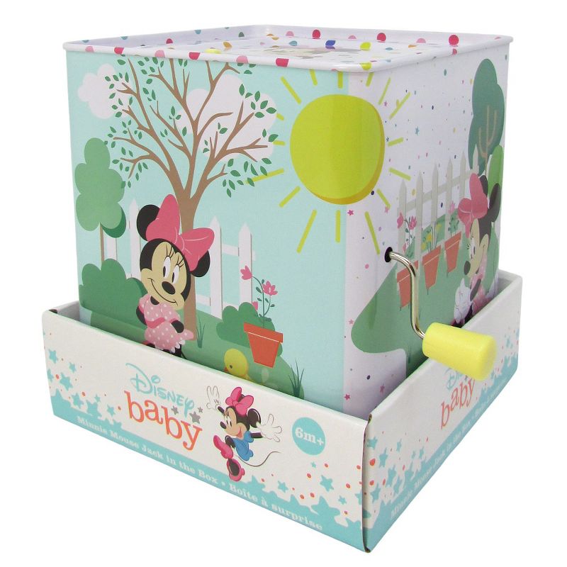 Kids Preferred Minnie Mouse Jack-in-the-Box - Plays "Somewhere Over the Rainbow"