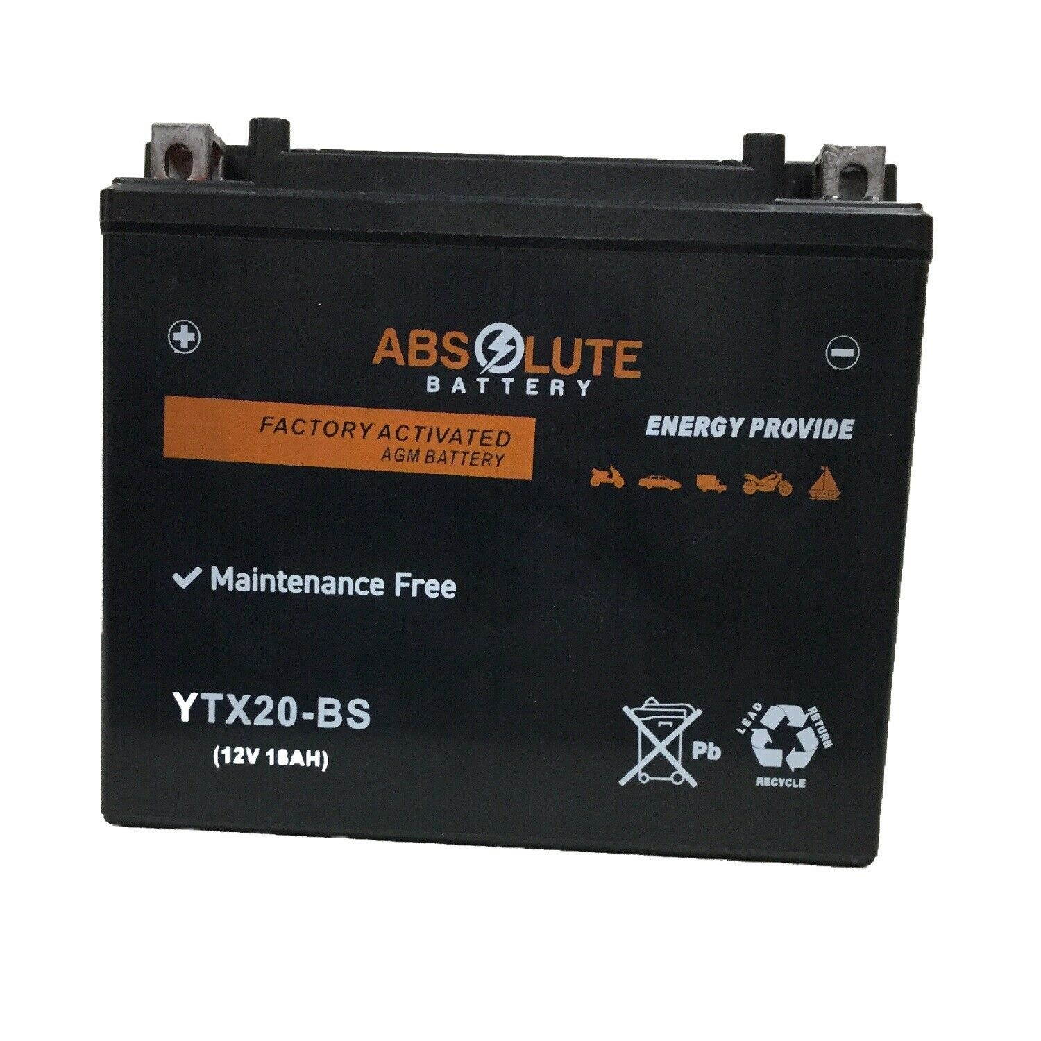 YTX20-BS Replacement Battery For S.O.S. Marine MFG  All Models All Years Jet Ski