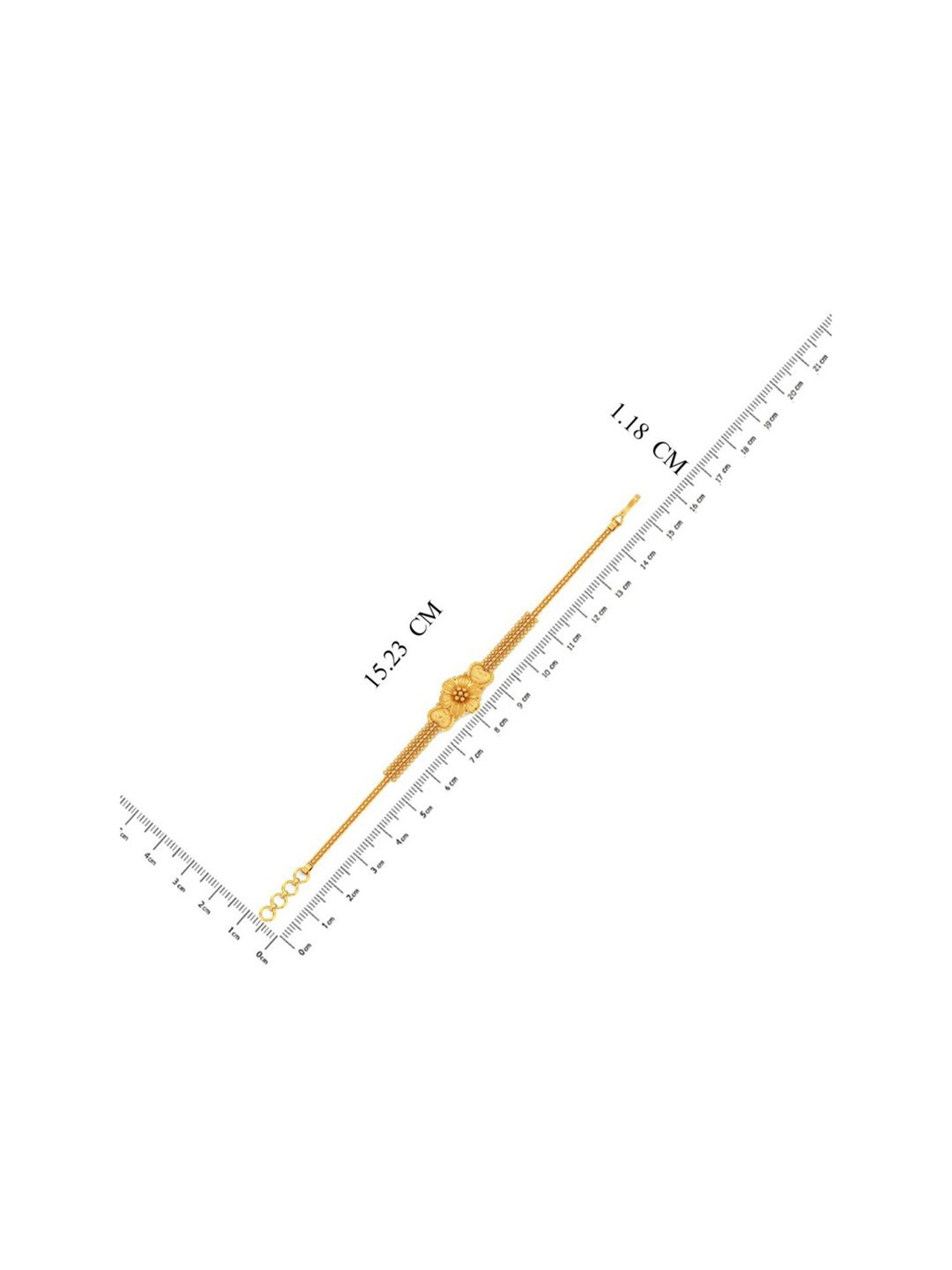 Joyalukkas 22k Fusion Floral Bracelet for Women